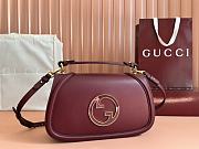 Okify Gucci Blondie medium shoulder bag in red 32x17x10cm  - 1