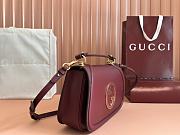 Okify Gucci Blondie medium shoulder bag in red 32x17x10cm  - 5