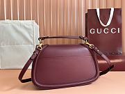 Okify Gucci Blondie medium shoulder bag in red 32x17x10cm  - 3