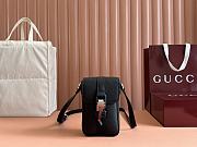 Okify Gucci Super Mini bag in black for men 12x19x6cm - 1