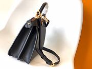 Okify Fendi Small Peekabo ISeeU Black Leather Bag 27x9.5x21cm - 2