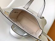 Okify Fendi Medium Boston Bag in white 27.5x17.5x25.5cm - 4