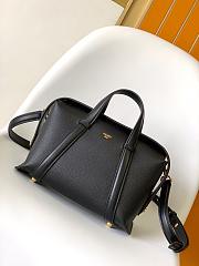 Okify Fendi Medium Boston Bag in black 27.5x17.5x25.5cm - 1