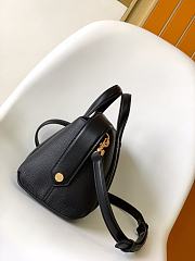 Okify Fendi Medium Boston Bag in black 27.5x17.5x25.5cm - 4