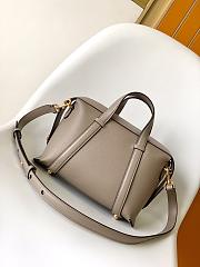 Okify Fendi Medium Boston Bag in grey gray 27.5x17.5x25.5cm - 1