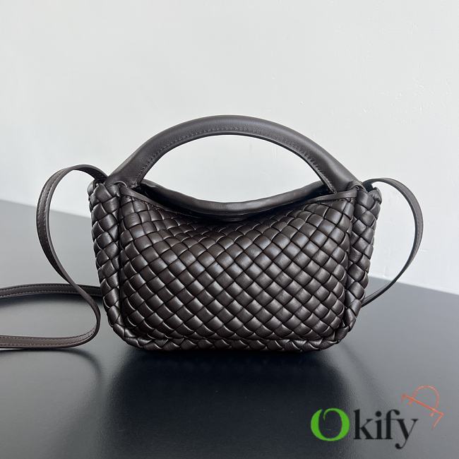 Okify Bottega Veneta Cobble Top Handle Bag 23x11x8cm  - 1