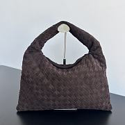 Okify Bottega Veneta Small Hop Bag With Brown Suede 41x20.5x7.5cm - 1