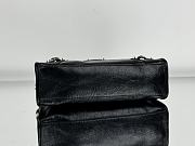 Okify Balenciaga Le City Medium Bag in Black Arena Lambskin 37x23.4x14.9cm - 4