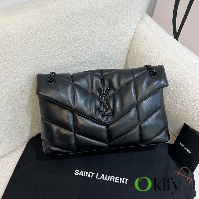 Okify YSL Full of black Loulou Puffer 35x23x13.5cm - 1