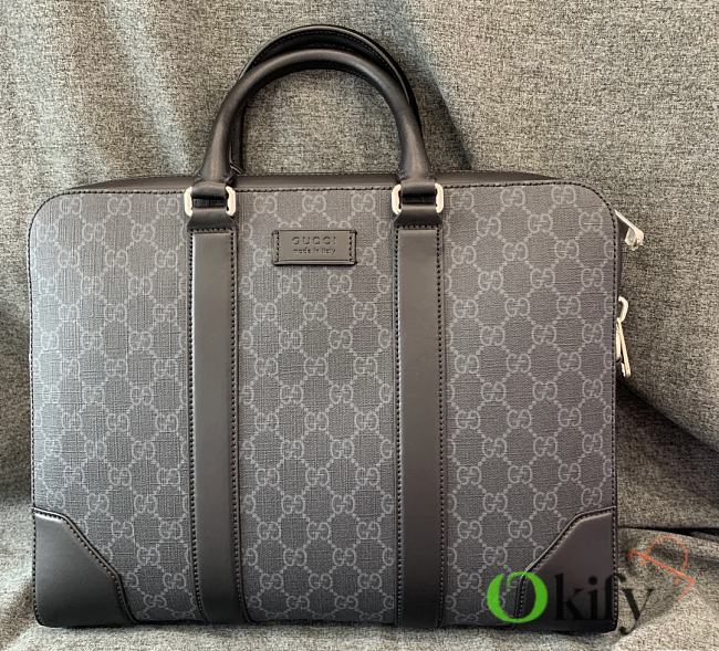 Okify Gucci Black Briefcase - 1