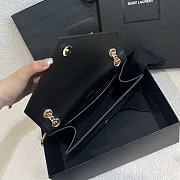 Okify YSL Medium Envelope In Matelasse Lambskin in black 24 x 17.5 x 6 cm - 2