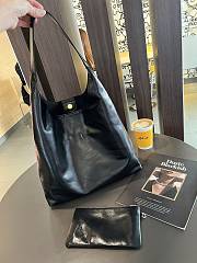 Okify YSL Black Hobo Underarm Bag 35x11x30cm - 2