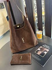 Okify YSL Brown Hobo Underarm Bag 35x11x30cm - 1