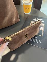 Okify YSL Brown Hobo Underarm Bag 35x11x30cm - 4