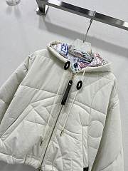 Okify Louis Vuitton Quilted Monogram Flower Jacket SML - 3