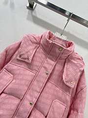 Okify MiuMiu Pink Down Jacket SML  - 3