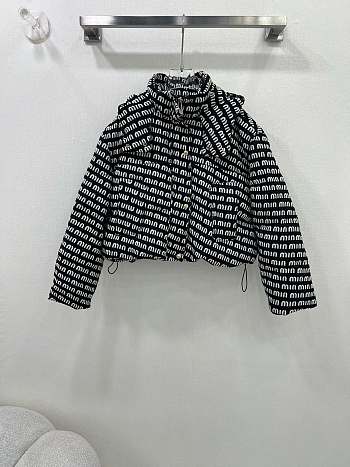 Okify MiuMiu Black Down Jacket SML 