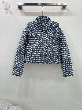 Okify MiuMiu Blue Down Jacket SML 