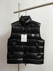 Okify Moncler Black Tibb Down Vest  - 1