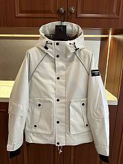 Okify Burberry White Down Jacket M-3XL  - 1