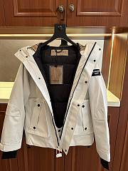 Okify Burberry White Down Jacket M-3XL  - 2