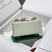 Okify Hermes Kelly Doll Picto Mosaic Bag in green 18x8x13cm  - 3