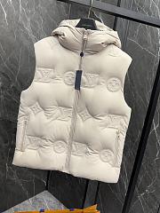 Okify Louis Vuitton Cream Down Vest  - 2