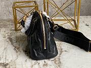 Okify Louis Vuitton Black Alma BB Bag 24.5x18x12cm M59793  - 5