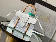 Okify Goyard Saigon Bag in white 15x7.5x20cm - 1