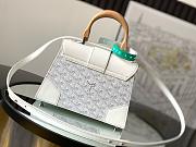 Okify Goyard Saigon Bag in white 15x7.5x20cm - 3