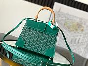 Okify Goyard Saigon Bag in dark green 15x7.5x20cm - 5