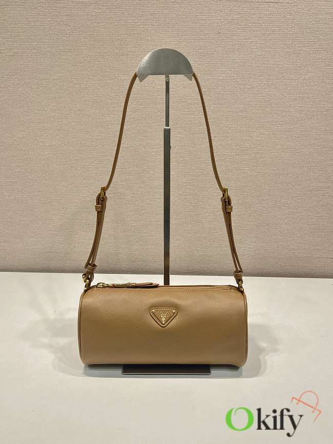 Okify Prada Underarm Bag in brown 22x9x7.5cm  - 1