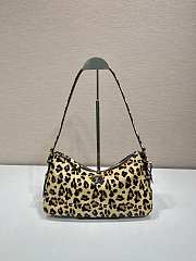 Okify Prada Aimèe medium printed leather shoulder bag 31x18x10cm - 1