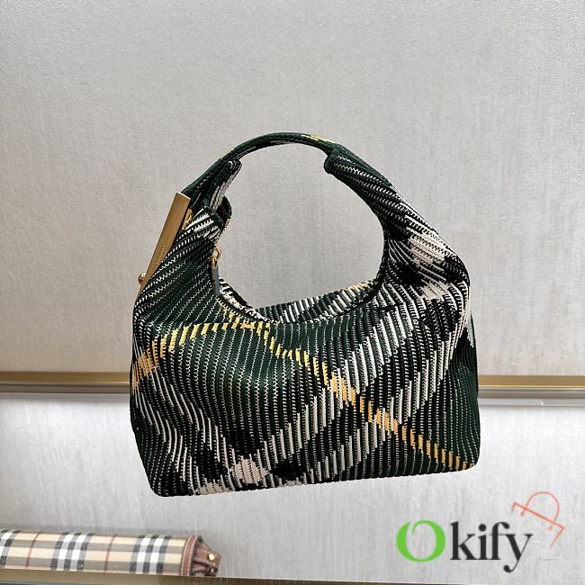 Okify Mini Peg Duffle Bag in Ivy Green 21.5 x 10.5 x 23cm - 1