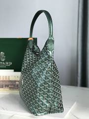 Okify Goyard Bohème Hobo Bag in Green 42×27×15cm - 2