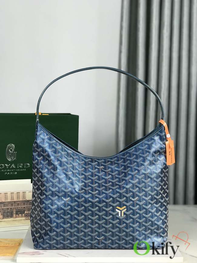 Okify Goyard Bohème Hobo Bag in blue 42×27×15cm - 1