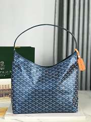 Okify Goyard Bohème Hobo Bag in blue 42×27×15cm - 3