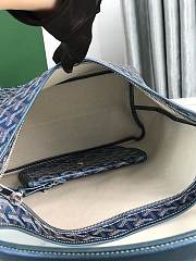 Okify Goyard Bohème Hobo Bag in blue 42×27×15cm - 2