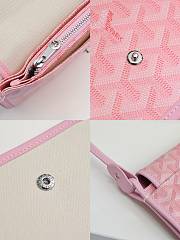 Okify Goyard Plumet Pocket Wallet in Pink 20.5x14x2cm - 3