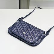 Okify Goyard Plumet Pocket Wallet in Dark Blue 20.5x14x2cm - 2