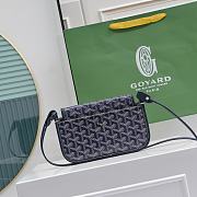 Okify Goyard Plumet Pocket Wallet in Dark Blue 20.5x14x2cm - 3