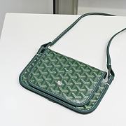 Okify Goyard Plumet Pocket Wallet in Green 20.5x14x2cm - 4