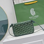 Okify Goyard Plumet Pocket Wallet in Green 20.5x14x2cm - 3