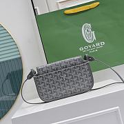 Okify Goyard Plumet Pocket Wallet in Grey Gray 20.5x14x2cm - 5