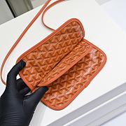 Okify Goyard Plumet Pocket Wallet in Orange 20.5x14x2cm - 2