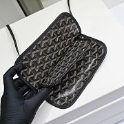 Okify Goyard Plumet Pocket Wallet in full black 20.5x14x2cm - 4