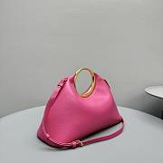 Okify Jacquemus Le Petit Calino Large Pink Bag 33x14x25cm  - 4