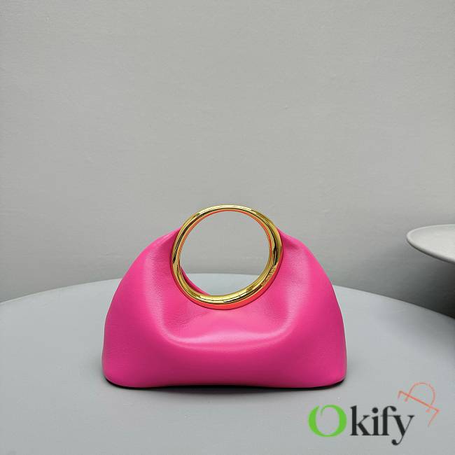 Okify Jacquemus Le Petit Calino Small Pink Bag 24x9.5x20cm  - 1