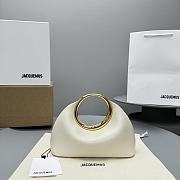 Okify Jacquemus Le Petit Calino Small White Bag 24x9.5x20cm  - 1