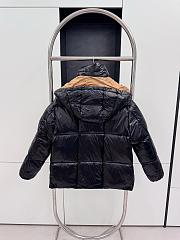 Okify Moncler Black And Brown Down Jacket - 3